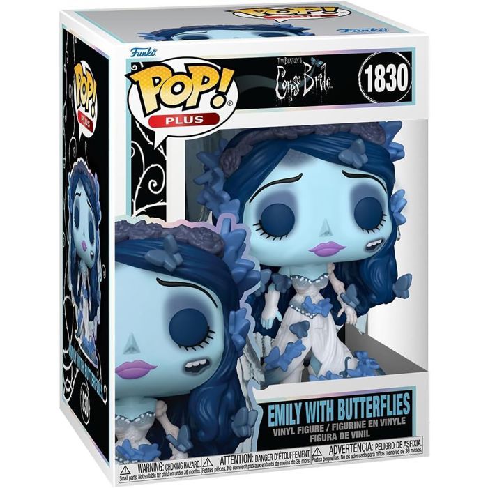 Figurine Funko Pop! N°1830 - Les Noces Funebres - Emily Avec Papillons
