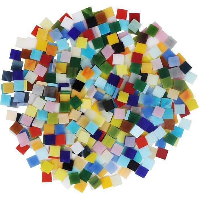Kit De 400g De Carreaux Mosaïque Céramique - Formes Irrégulières Pour Bricolage