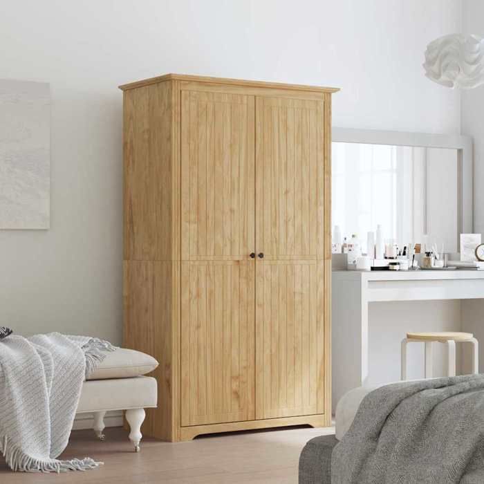 Armoire de rangement Marron - Armoire BODO Marron miel 535x99x173 cm Bois dingénierie A15717