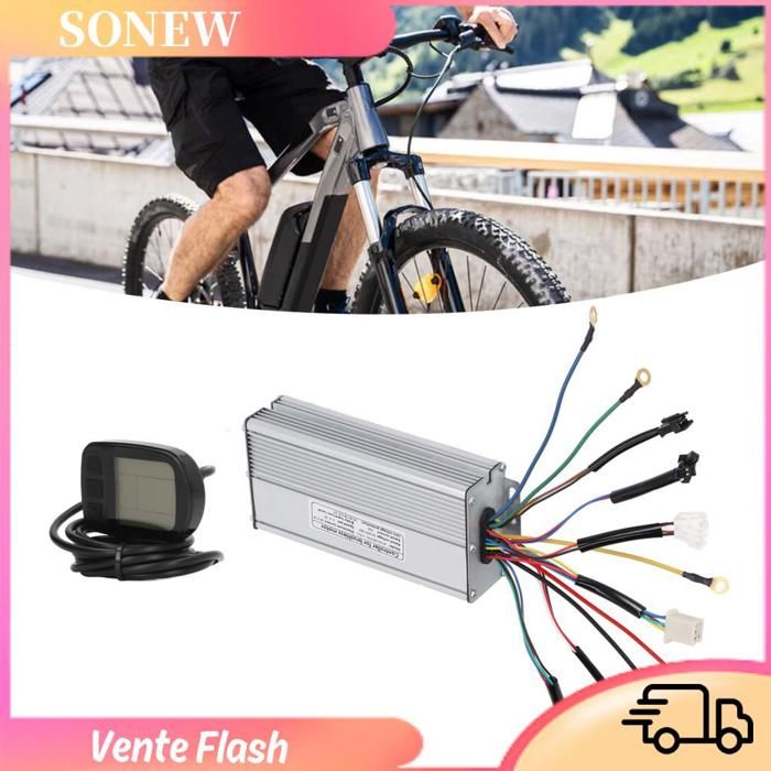 Sonew Kit de conversion de moteur de vélo électrique Contrôleur de Moteur de Vélo électrique Système à Onde sport electrique