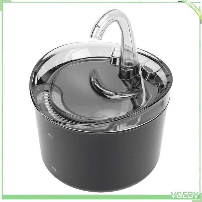 Fontaine deau pour animaux - FAFEICY - Intelligente - Capteur infrarouge - Double mode bouillonnant/jet doux - 22 L