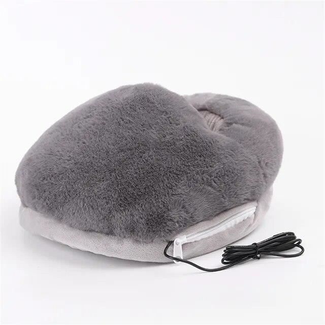 Noxxiez Peluche Husky, coussin douillet et chauffe-pieds