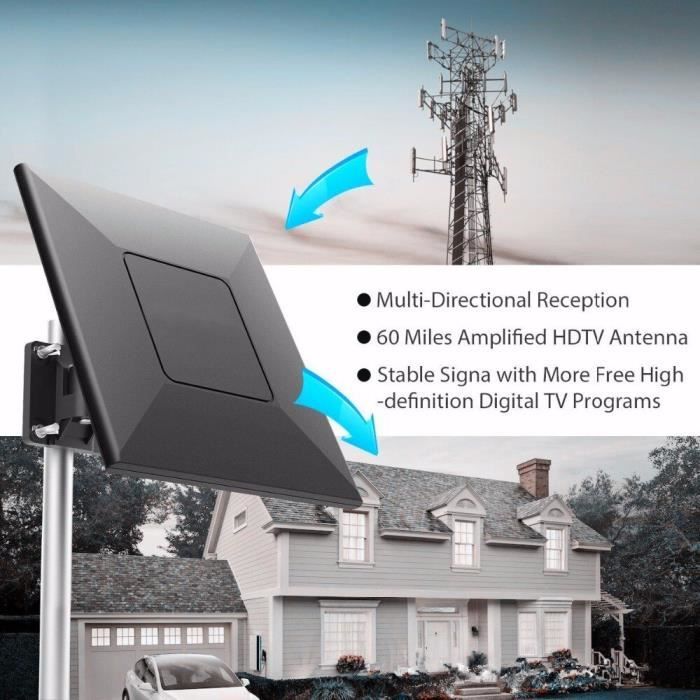 Amplificateur De Distribution Antenne TV à 8 Sorties - Neuf - Améliore Ton Signal