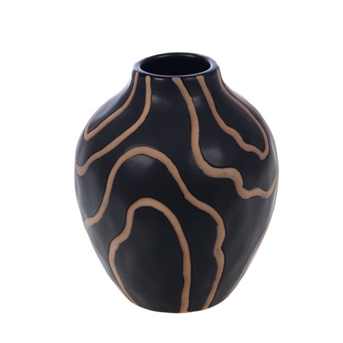 Vase Gaby petit modèle noir - Amadeus Vase Gaby petit modèle noir - Amadeus