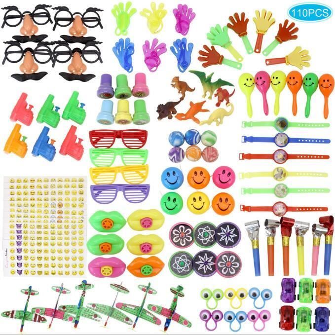 Assortiment 150 Petits Jouets Pour Fête - Cadeaux Anniversaire, Pinata, Récompenses école, Garçons Et Filles