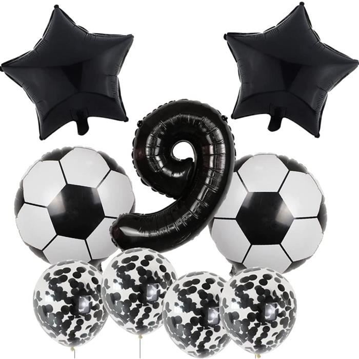 Decoration D Anniversaire De 9 Ans Pour Anniversaire D Enfant Grand Ballon De Football Chiffre 9 Noir Ballon De Foot 1647 Cdiscount Maison Decoration D Anniversaire De 9 Ans Pour Anniversaire D Enfant Grand Ballon De Football Chiffre 9 Noir Ballon De Foot 1647 Cdiscount Maison