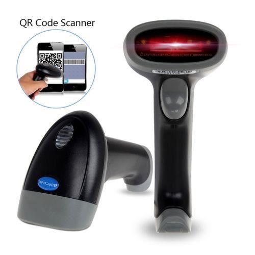 Portable Qr Barcode Scanner Code à Barres Usb Infrarouge