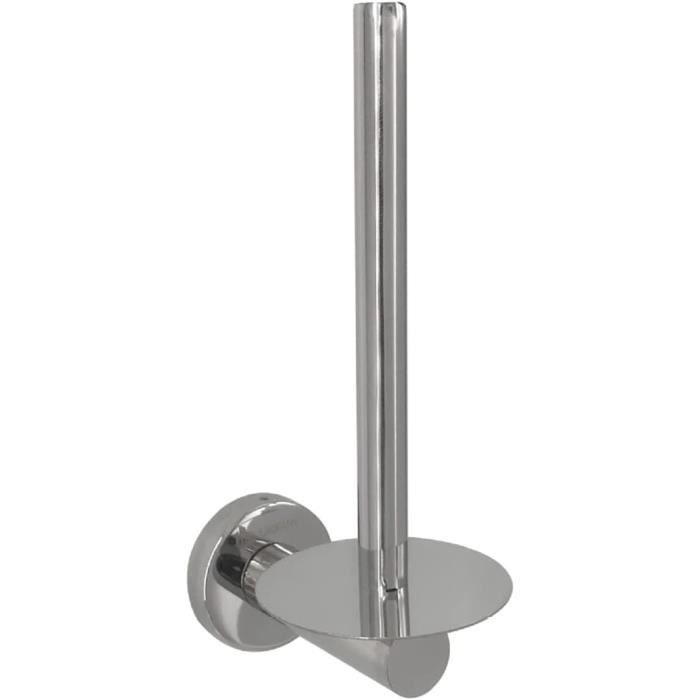 Porte-papier Toilette Double Poteau Mural En Métal - Or Moderne | Support Résistant, Fixation Vis, Pour Salle De Bain