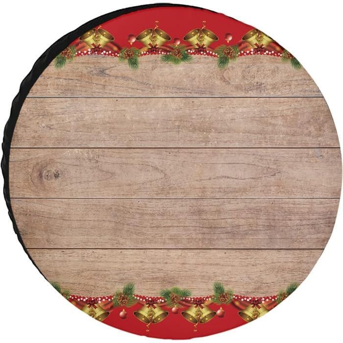Housse Roue Secours Universelle - Motif Cerf Forêt - Protection Intempéries - 4 Tailles Disponibles