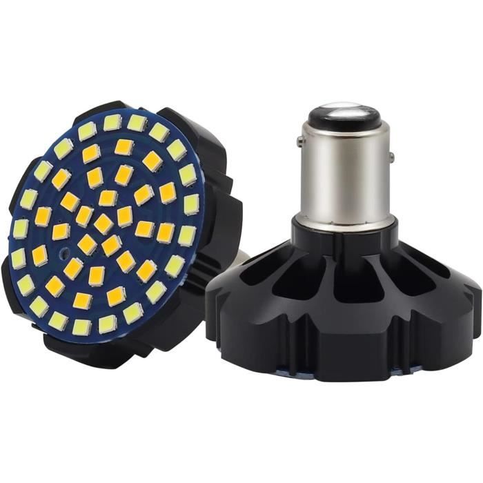 2 Inch Bullets 2Pcs 12V 24V Clignotants Led Pour Moto,2 Inch Bullet 1157 Led ...