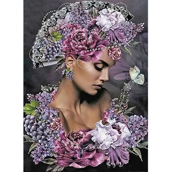 GDYEEH 5D Karikatur Elfe Diamond Painting Set – DIY Vollbohrer Kunst Für Erwachsene & Anfänger, 30x40 Cm