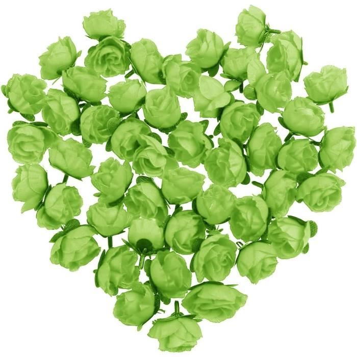 50 Pièces/sac Mini PE Mousse Rose Fleur Tête Artificielle Rose Fleurs à La Main Bricolage Mariage Décoration De La Maison Fournitures Festives Et De Fête