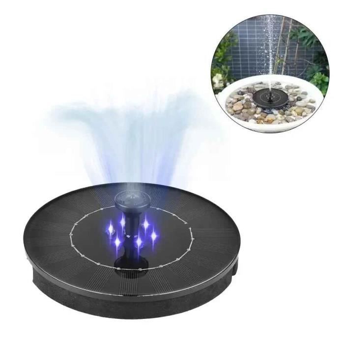 Fontaine D'arrosoir Avec Robinet Flottant - Kit Pompe Submersible USB - Décoration Jardin Magique, Eau Qui Coule Sans Fin - 8