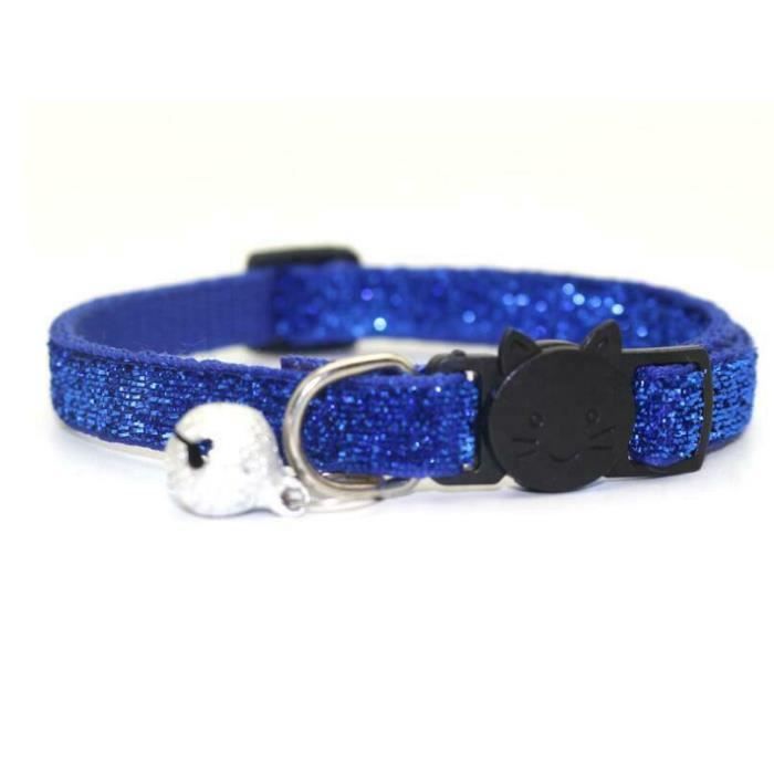 Collier Nylon Anti Etranglement Pour Chat Brillant Avec Grelot Chats Chats Coloris Bleu Cdiscount Collier Nylon Anti Etranglement Pour Chat Brillant Avec Grelot Chats Chats Coloris Bleu Cdiscount