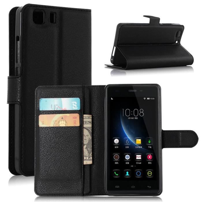 Coque Doogee S40 5.5 Black Silicone Souple Étui TPU Protection Cover Coque Doogee S40 5.5 Black Silicone Souple Étui TPU Protection Cover