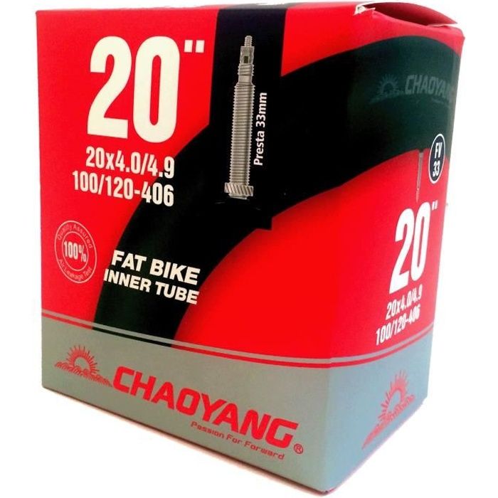Pack chambre à air 20x4,04,9 + pneus 20" Prix pas cher