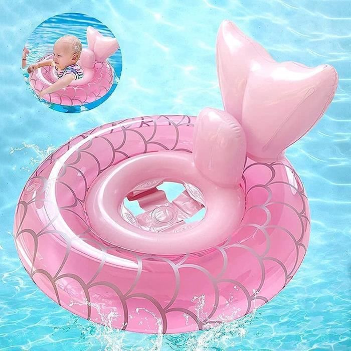 Bouée Bébé Gonflable - Siège Intégré - 6 à 36 Mois - PVC Sécurisé - Pour Piscine Et Plage