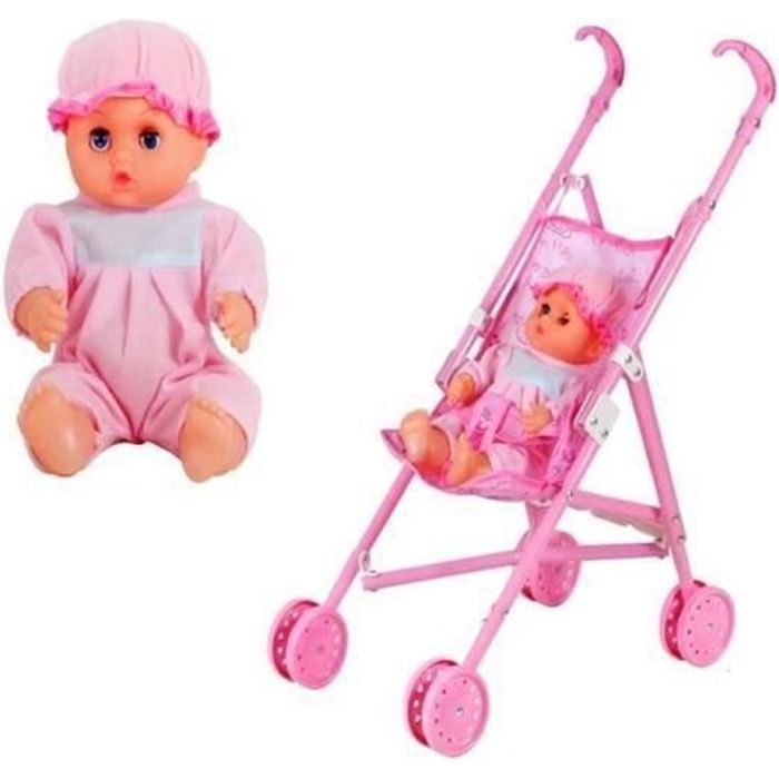 Poussette Jouets Pour Enfant En Bas Age Marcheur Apprentissage Bebe Poussette Bebe Jouets Enfant Bebe Panier Avec Poupee 28 Cdiscount Puericulture Eveil Bebe