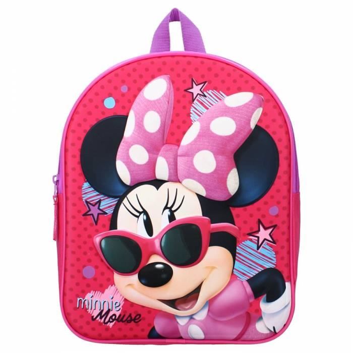 Sac à dos - 3D Friends Around Town - Minnie Mouse - Rose - 32 cm Sac à dos - 3D Friends Around Town - Minnie Mouse - Rose - 32 cm