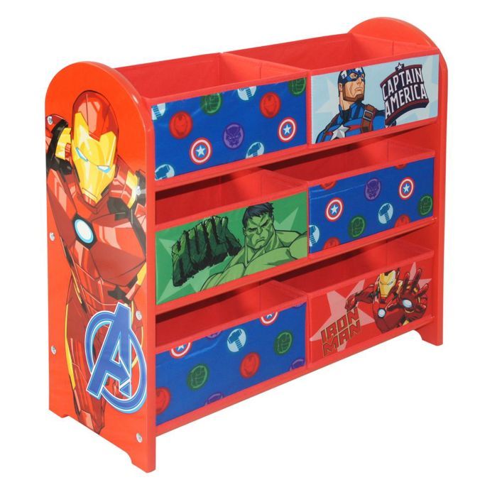 Étagère à jouets Marvel Avengers