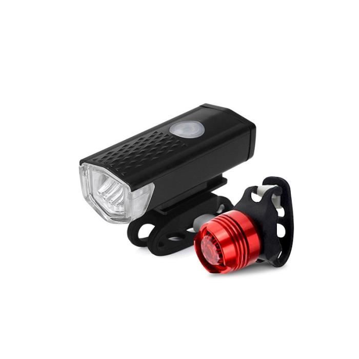 Kit éclairage Vélo EBUYFIRE 3000LM – Phare Avant 3T6 LED Rechargeable USB