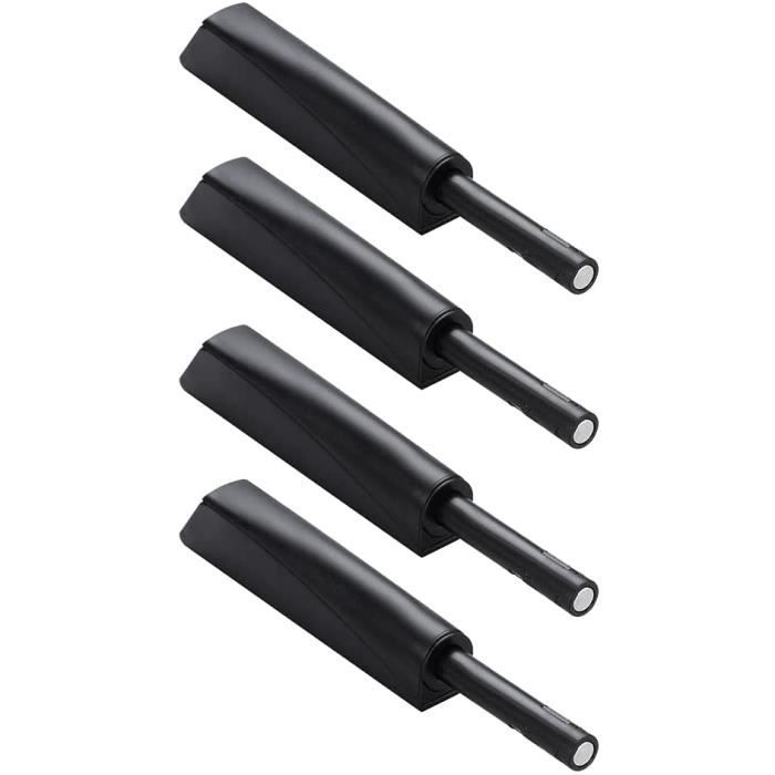Lot De 4 Loquets Souples En Caoutchouc – Poignée En T, 112 Mm, Pour Boîte à Gants, Glacière, Coffre