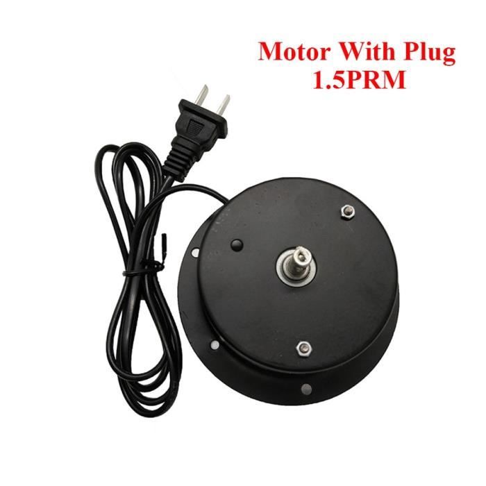 Moteur à Boule Disco à Piles, Moteur Rotatif à Boule à Facettes, Moteur
