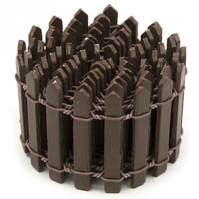 HAOBIN 30 Pièces Mini Clôture De Ferme Pour Modèles Et Paysage - Accessoire Cheval Et Animaux