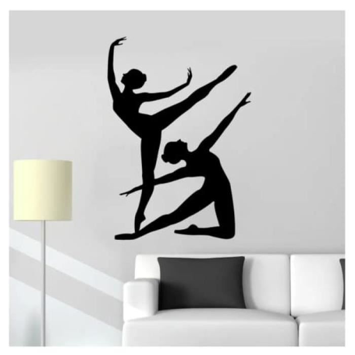 DIY Danse Sticker Vinyle Amovible Art Mural Filles Enfants Chambre