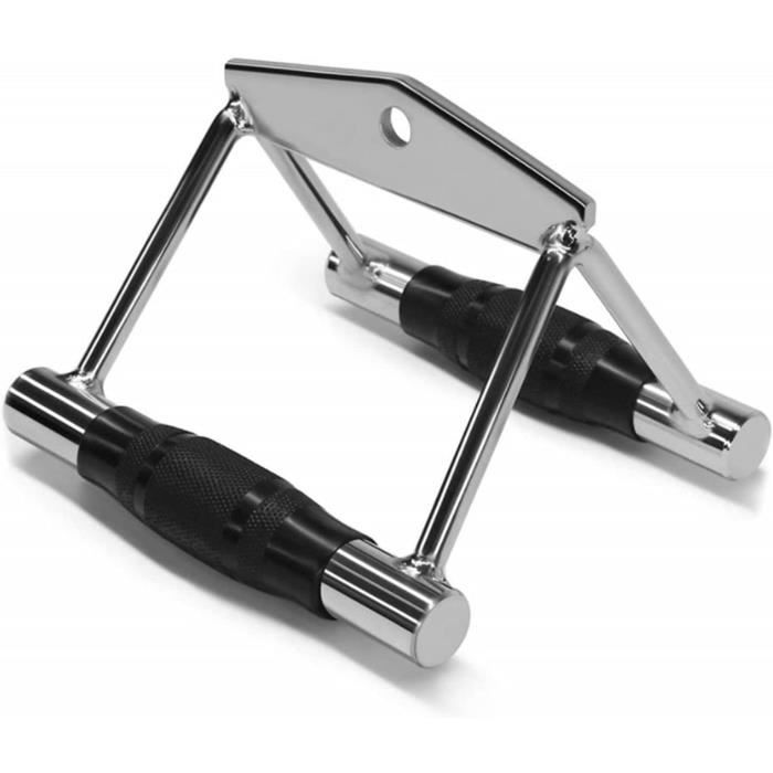 Set De 5 Attaches De Câble Pour Gymnastique à Domicile - Acier Massif, Poignées Variées, Neuf