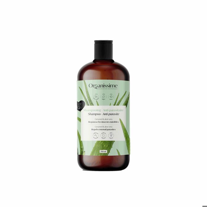 Shampoing Anti-parasitaire - BIOGANCE - Chien - Géraniol - Aloe Vera bio - 250 ml Shampoing Anti-parasitaire - BIOGANCE - Chien - Géraniol - Aloe Vera bio - 250 ml