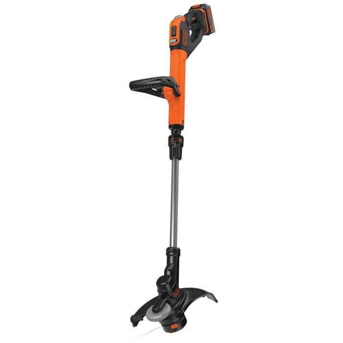 Coupe-bordure sans fil BLACK+DECKER STC1840EPC-QW - 18V - 30 cm