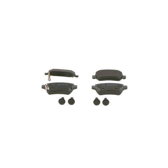 BOSCH Lot de 4 plaquettes de frein BP363 0986424646 - Cdiscount Auto