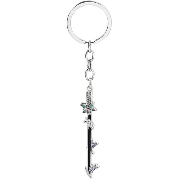 Lot 3 Porte-clés Demon Slayer (Kimetsu No Yaiba) - Métal, Design Anime, Cadeau Pour Enfants Et Fans