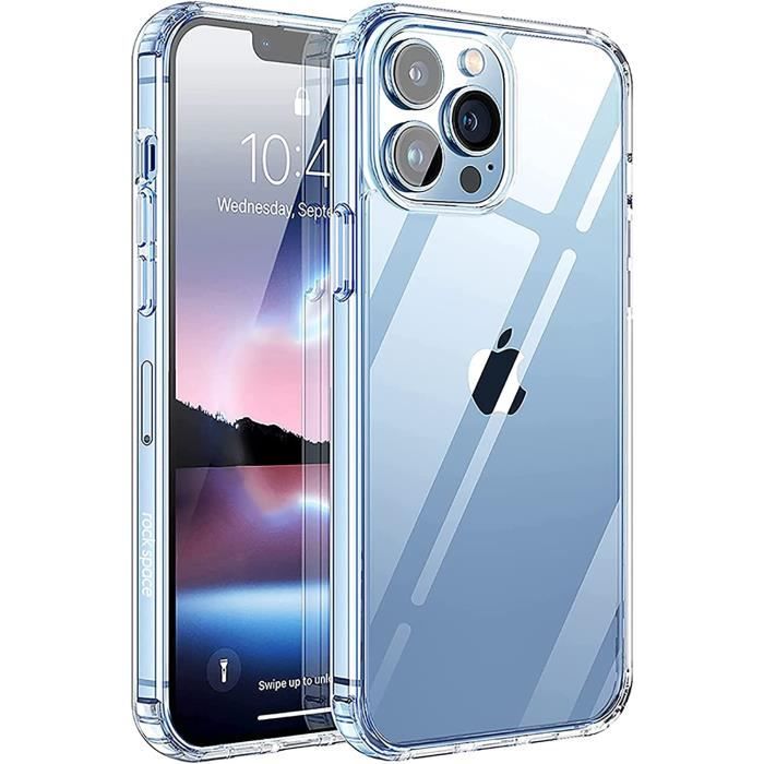 Coque iPhone 13 Pro avec TPU Protection Écran Anti-Rayures Antichoc 360  Degrés Protection Integrale Case Etui Housse Bleu - Cdiscount Téléphonie
