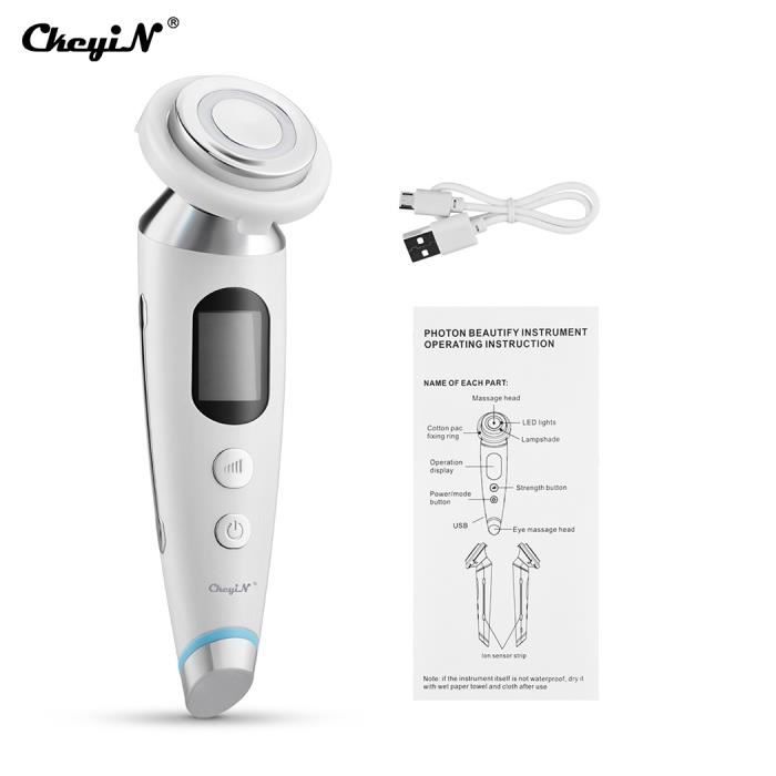 Appareil De Massage Facial Galvanique 'Magic Eye' - Anti-rides Et Anti-âge - Neuf