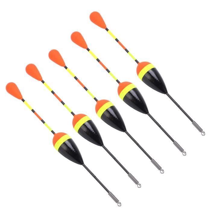 Lot De Flotteurs Pêche Moulés – EVA Transparent – 5/15/30 Pièces – Pêche Mouche
