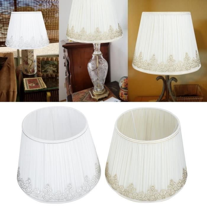Uonlytech Abat-jour En Toile De Jute – Petit Abat-jour E27 Vintage Noir | Remplacement Pour Lampe De Chevet, Lampadaire, Plafonnier