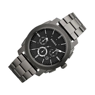 montre fossil grise