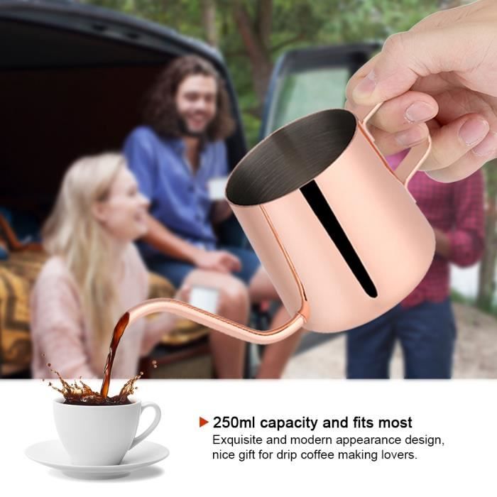 YOSOO cafetière goutte à goutte 700 ml Portable Cafetière En Acier