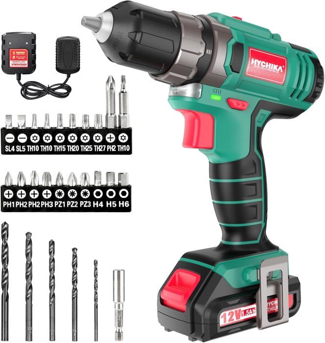Visseuse Devisseuse Sans Fil - HYCHIKA - 12V - 30Nm