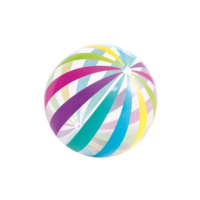 Maxi Ballon de plage gonflable fun et colore Diametre Geant XXL 107 cm Jeu d eau piscine Set 