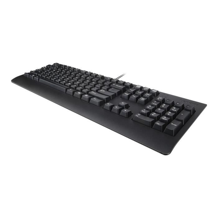 Clavier Usb Français Suisse - Lenovo - Preferred Pro II - Noir - Filaire - Qwerty Suisse