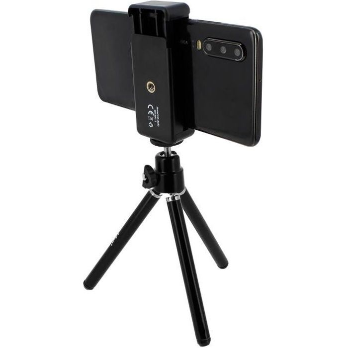 Mini Trépied Rotatif 360° pour Smartphones de 51 à 85mm - LINQ - HD-3053 - Noir