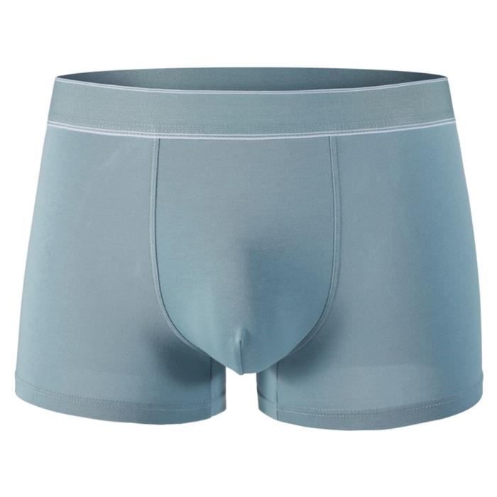 Lot de 3 Boxers en coton pour hommes, slips en coton, slips grande