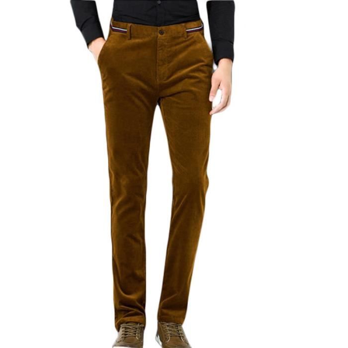 Pantalon cargo online velours homme