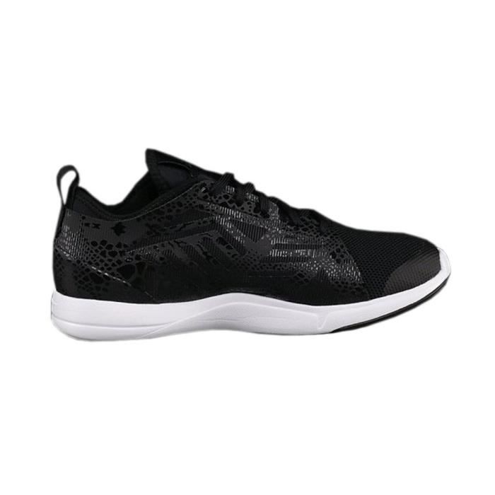 Reebok Baskets - REEBOK - Cardio Inspire Low - Noir - Femme - Lacets - Synthétique - Plat