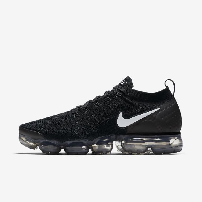 Baskets Nike Air Vapormax Flyknit 2 Homme/Femme 942842-001 Running  Noir/Blanc - Achat / Vente Basket NAV Noir/Blanc - Cdiscount