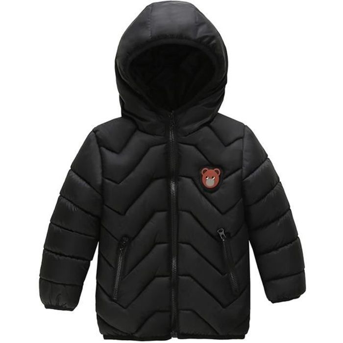 Manteau D'hiver Garçon Avec Capuche | Chaud, épais, Pour 1 à 6 Ans, Style Dinosaure