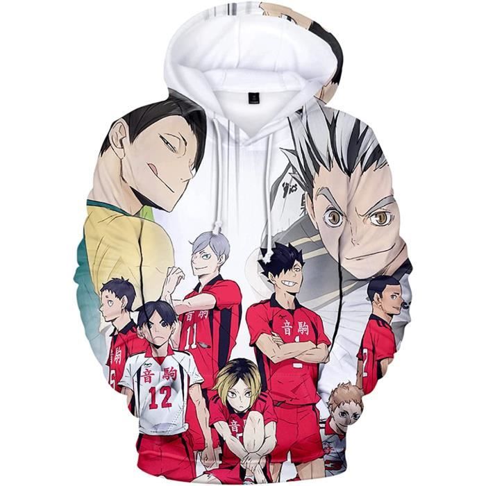 YYOTTS Hommes Femmes Sweat à Capuche Anime Tanjiro Kamado Pull Zippé